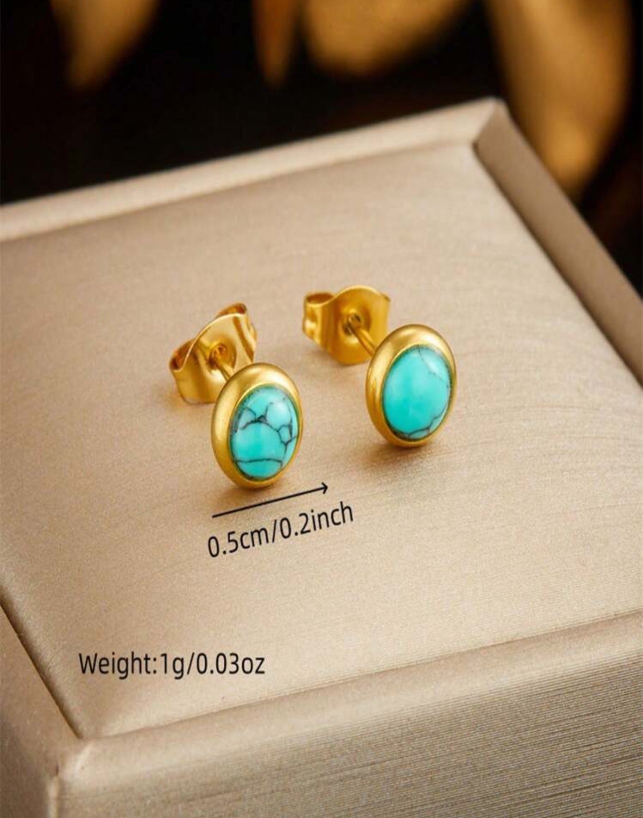 Queen B Necklace & Earring Set
