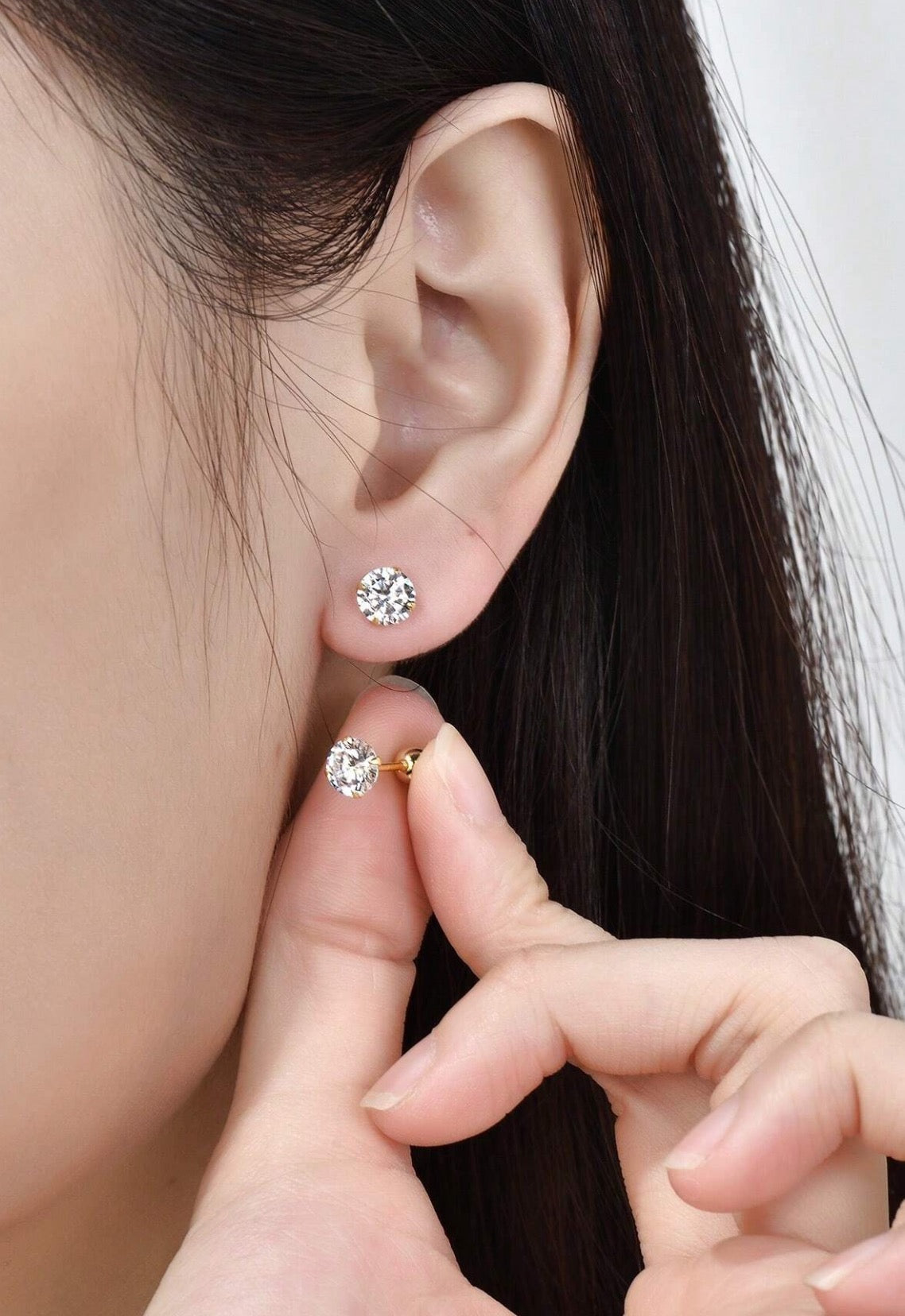 Diamond Stud Earrings
