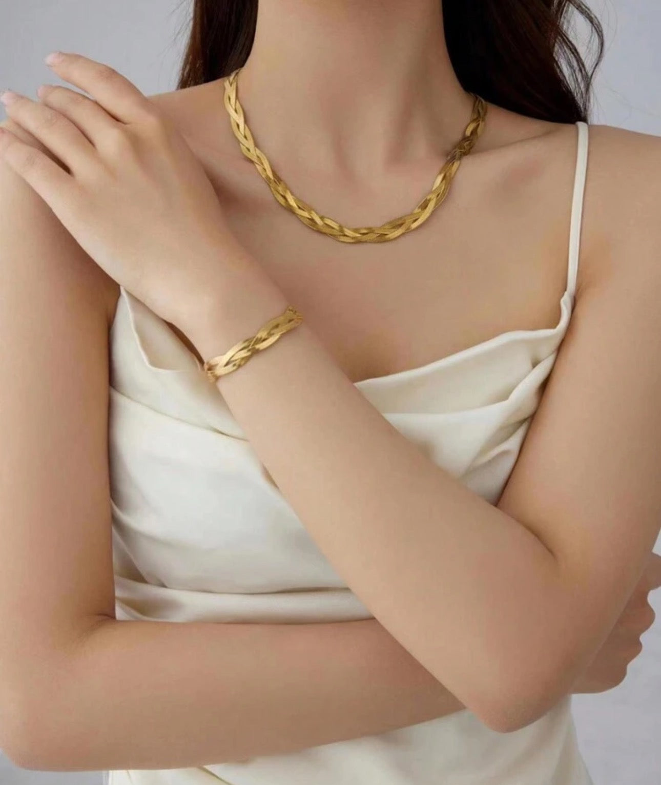 Don’t Mess With Her Necklace & Bracelet Set