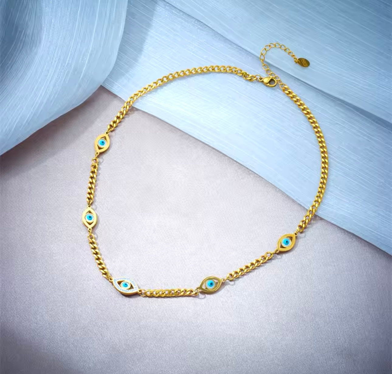 Lost In Her Eyes Necklace