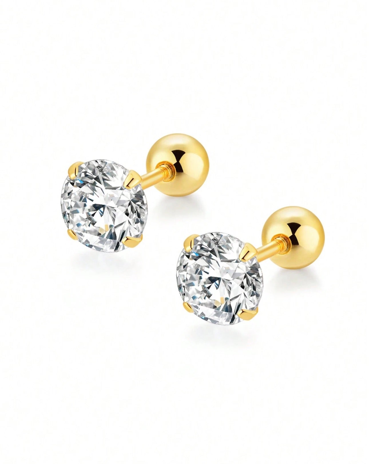 Diamond Stud Earrings