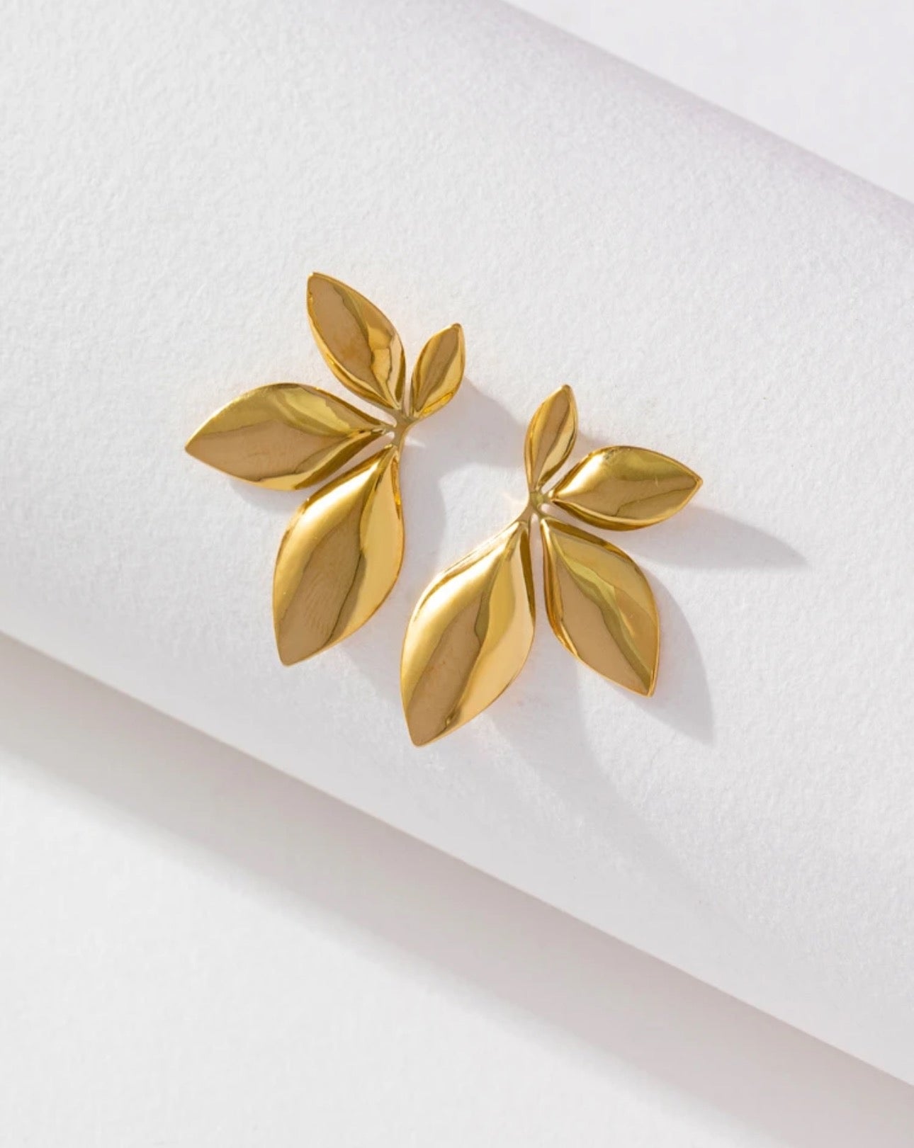 Olive Leaf Earrings