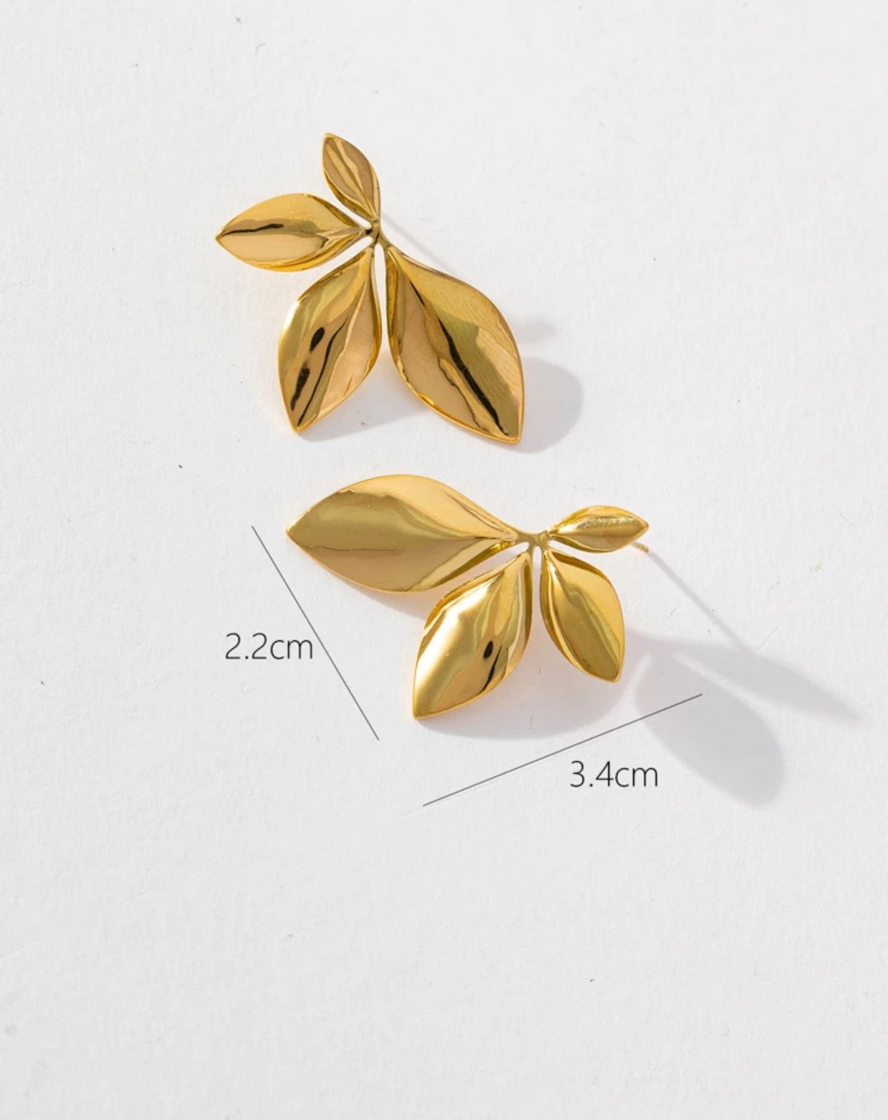 Olive Leaf Earrings