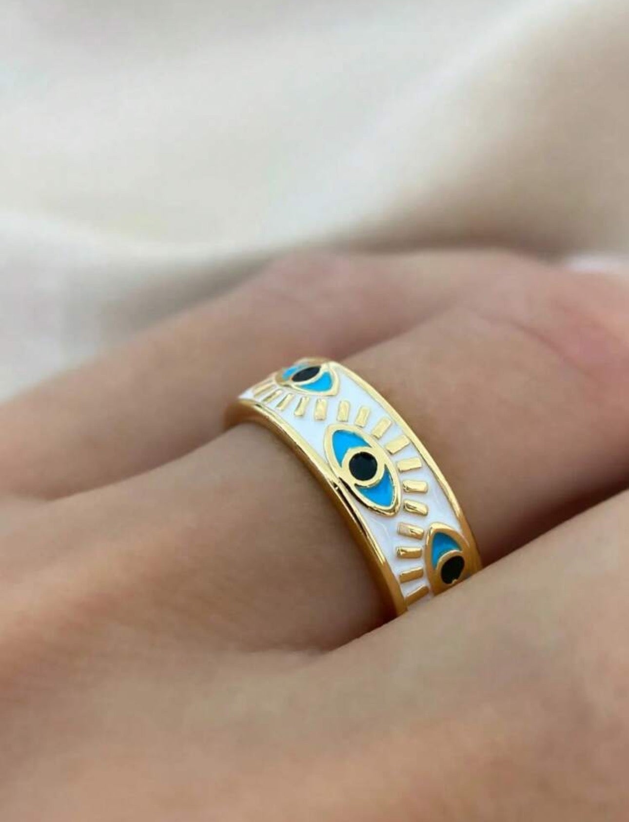 Blue Eye Ring