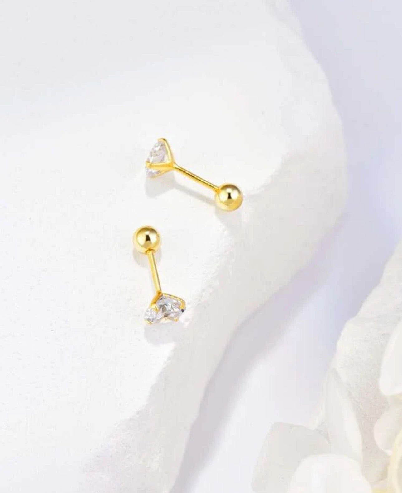 Diamond Stud Earrings