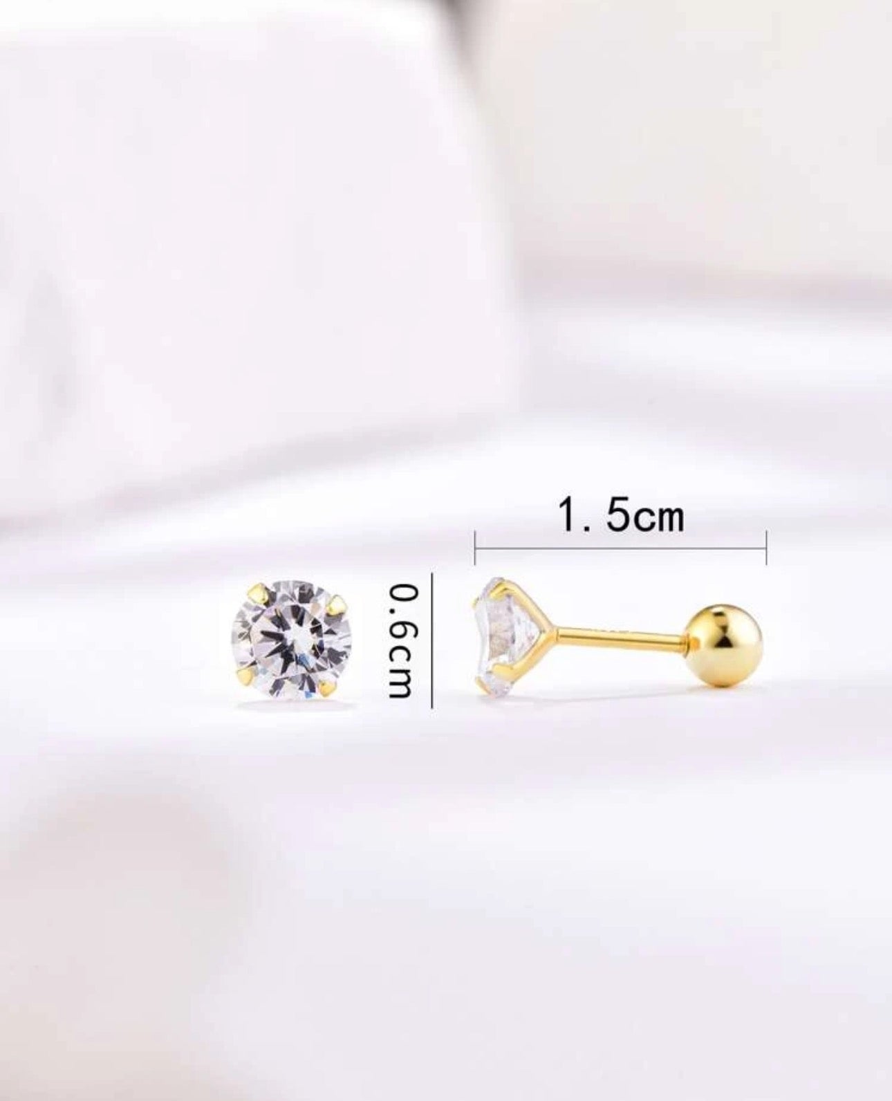 Diamond Stud Earrings