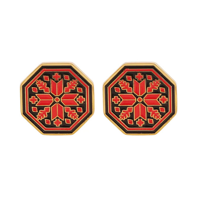 Geometric Tatreez Earrings