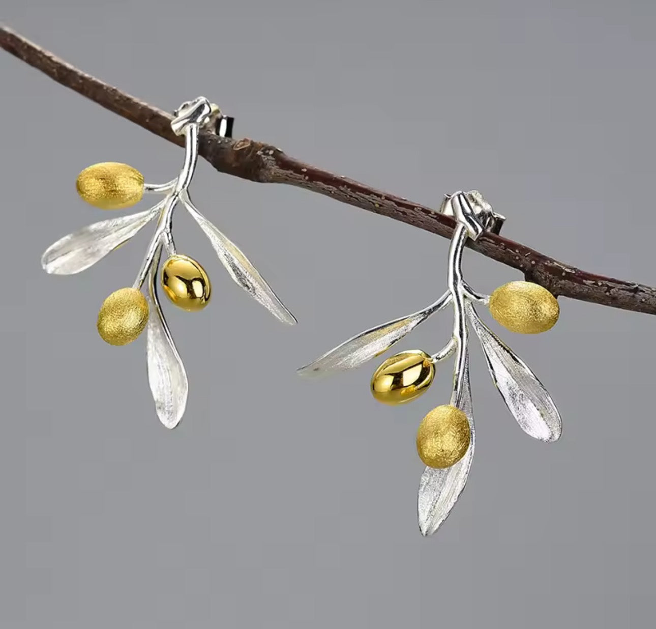 Handmade Olive Branch Set