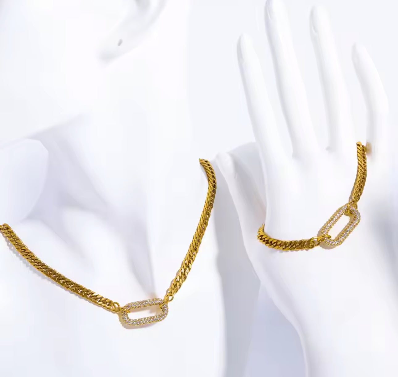 Rhinestone Chain Set