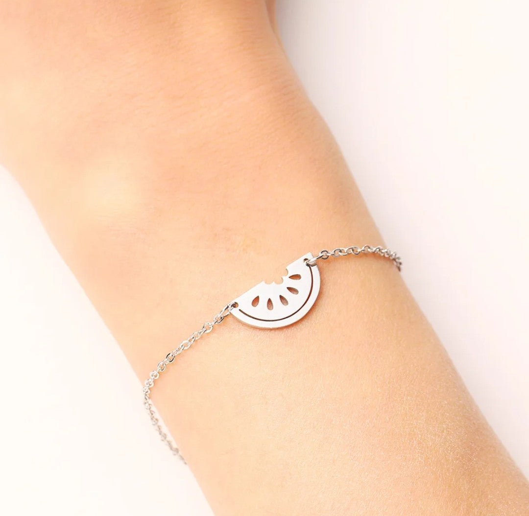 The Watermelon Necklace & Bracelet Set