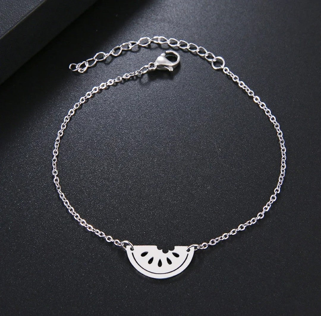 The Watermelon Necklace & Bracelet Set