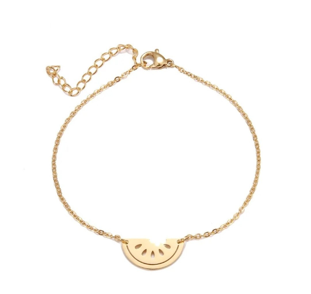 The Watermelon Necklace & Bracelet Set
