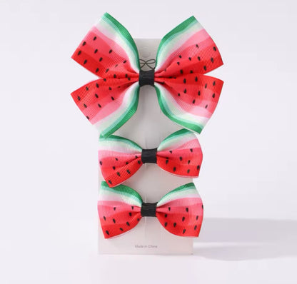 Watermelon Hair Clip