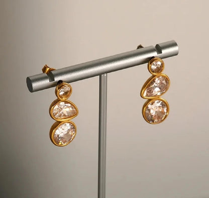 Chunky Teardrop Earrings