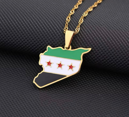 The Syrian Flag Necklace