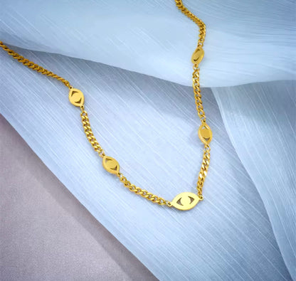 Lost In Her Eyes Necklace