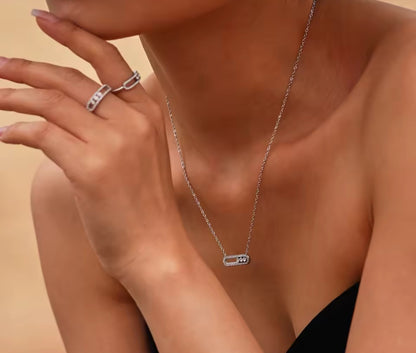 The Flow of Life Necklace & Ring Set