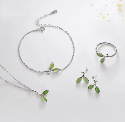 Green Olive Branch Full Set