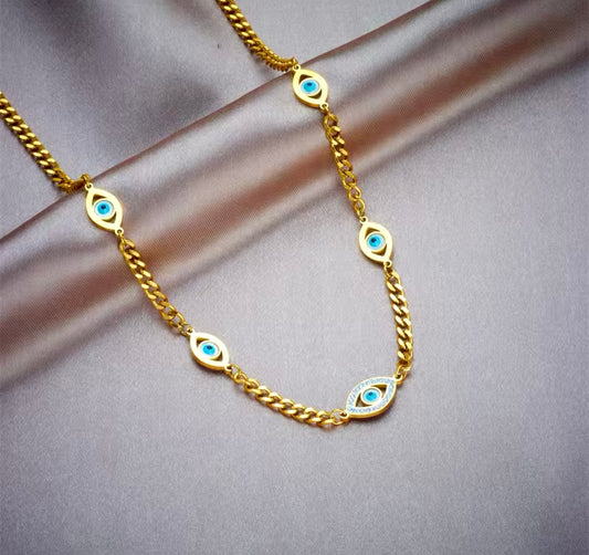 Lost In Her Eyes Necklace