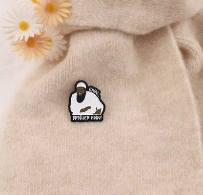 Brother Eww Meme Pin