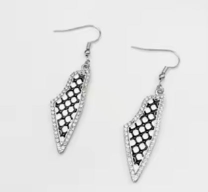 Kuffiyeh Necklace & Earring Set