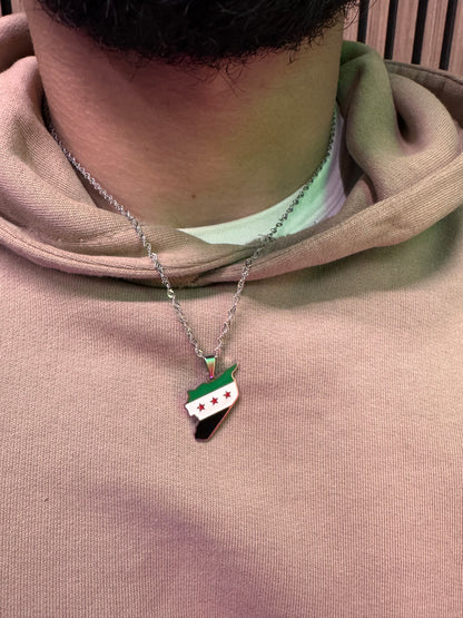 The Syrian Flag Necklace