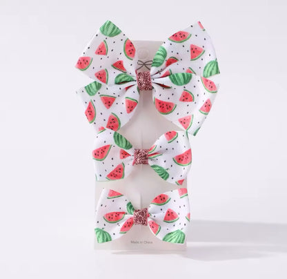Watermelon Hair Clip