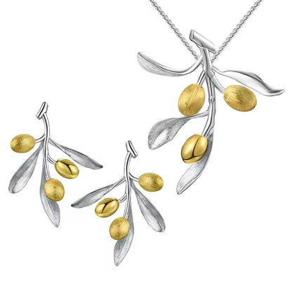 Handmade Olive Branch Set