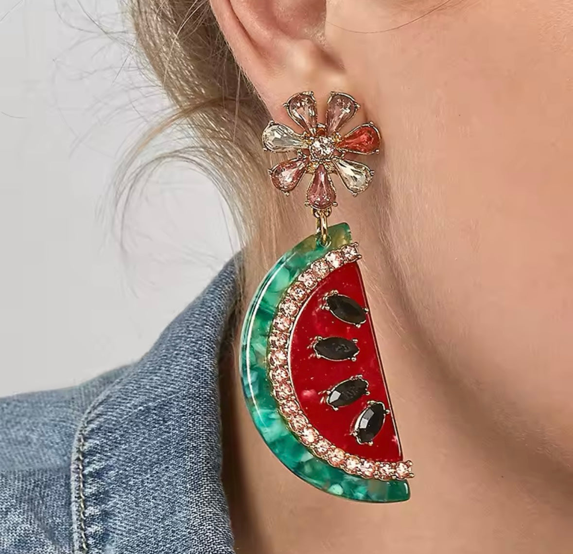 Watermelonia Earrings