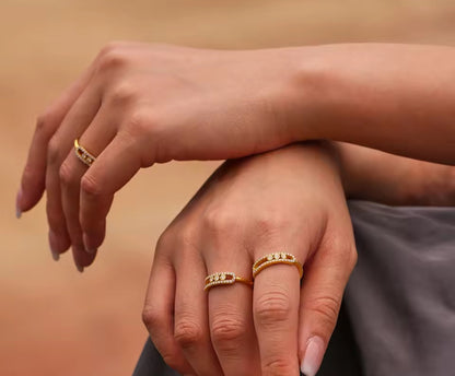 The Flow of Life Necklace & Ring Set