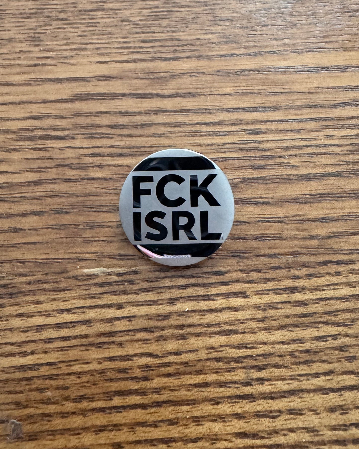 FCK ISRL Brooch