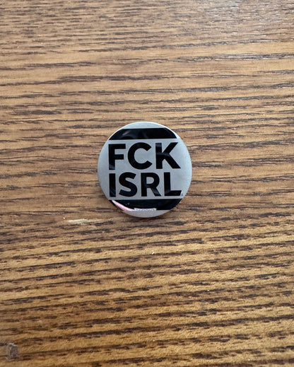 FCK ISRL Brooch