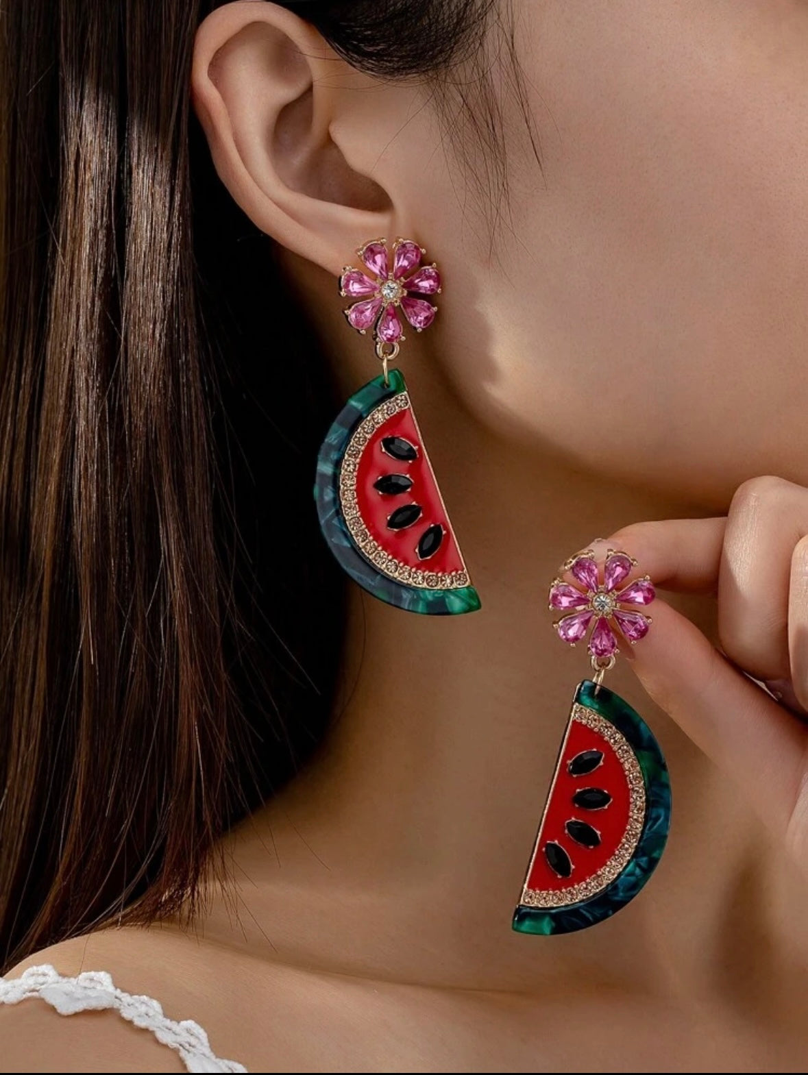 Watermelonia Earrings