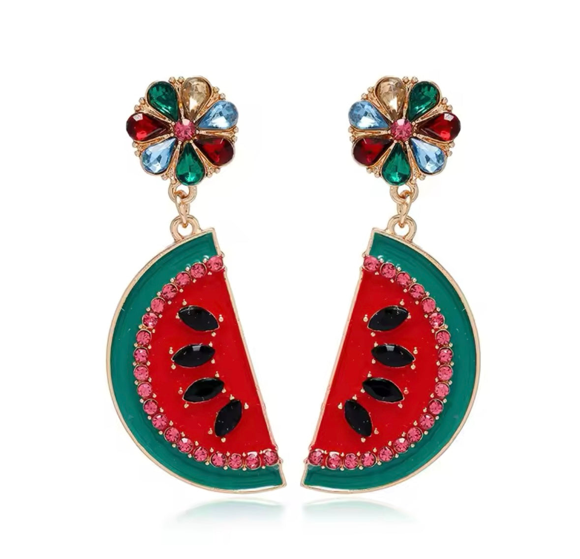 Watermelonia Earrings