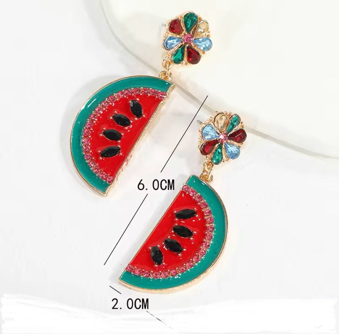 Watermelonia Earrings