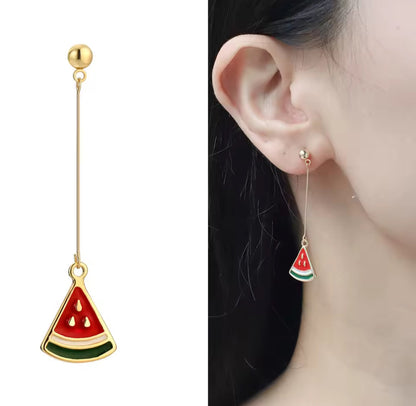 Watermelon Dangling Earrings