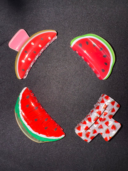 Watermelon Hair Clip
