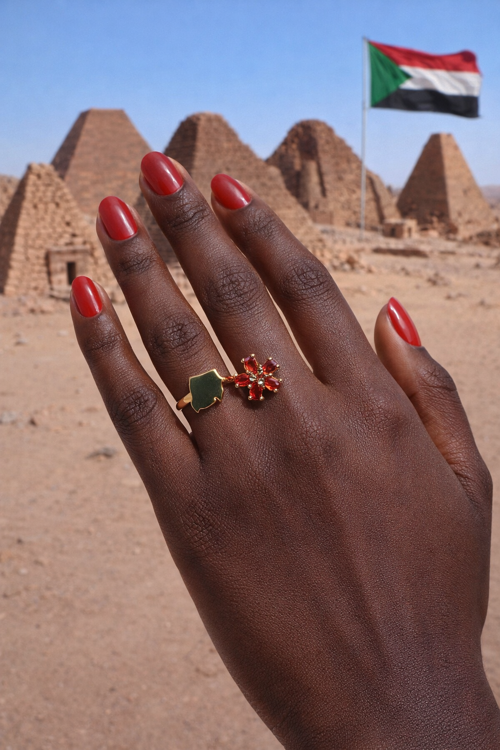 The Hibiscus of Sudan Ring