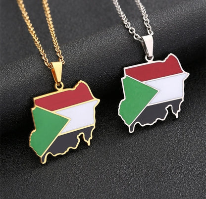 I Love Sudan Necklace