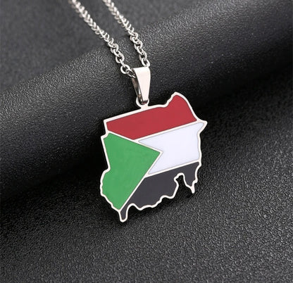 I Love Sudan Necklace