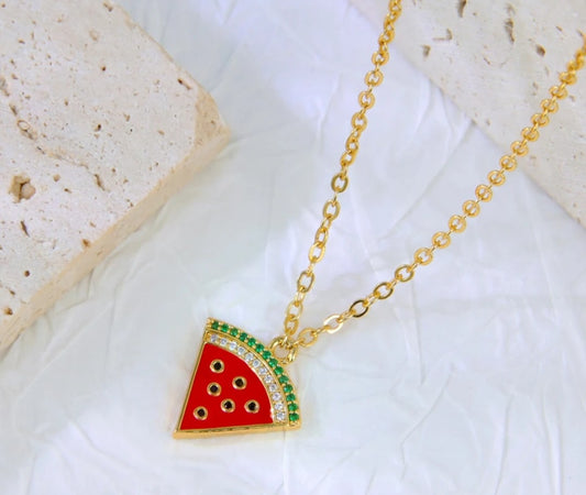 The Resistance Watermelon Necklace