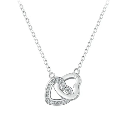Intertwined Hearts Necklace