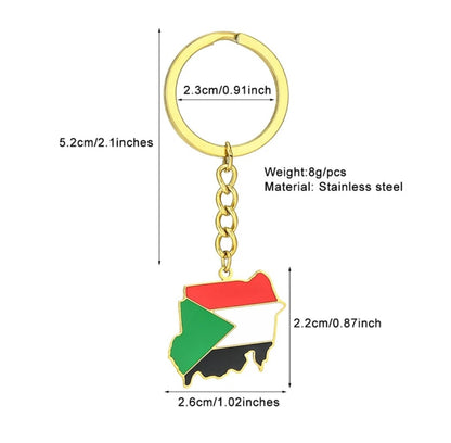 Sudan Keychain