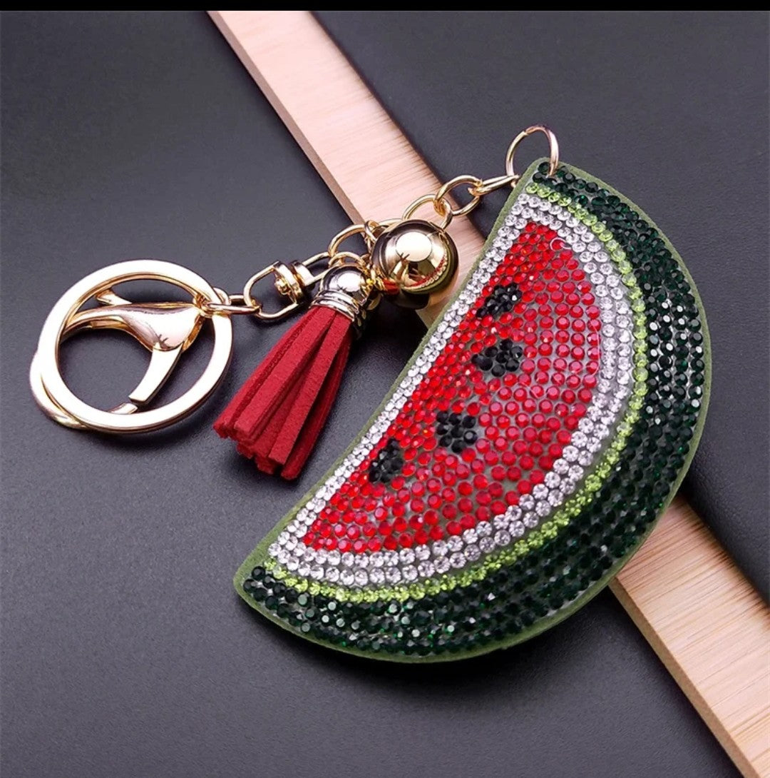 Watermelon Keychain